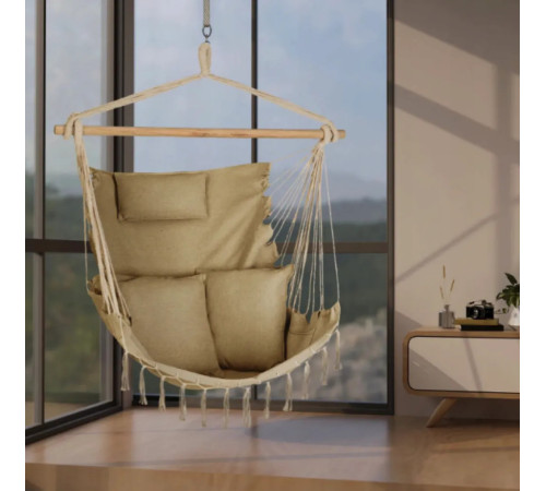 Гамак-крісло Outtec Boho Sois XXL, бежевий