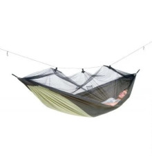 Гамак одномісний Amazonas Moskito-Traveller THERMO XXL 305 х 160 см - зелений