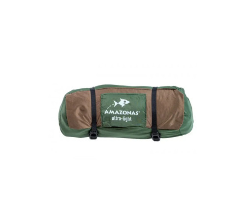 Гамак одномісний Amazonas Adventure Moskito Thermo, 275 х 140 см - коричнево-зелений Гамак одномісний Amazonas Adventure Moskito Thermo, 275 х 140 см - коричнево-зелений