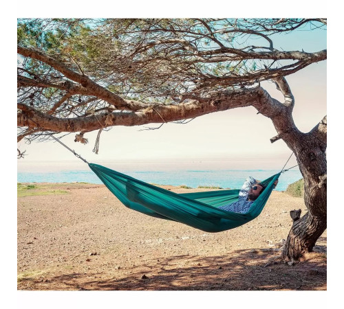 Гамак одномісний Amazonas Travel Set junle 275 х 120 см - зелений Гамак одномісний Amazonas Travel Set junle 275 х 120 см - зелений