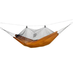 Гамак одномісний Amazonas з москітною сіткою Moskito-Traveller Pro, 220 х 140 см - коричневий