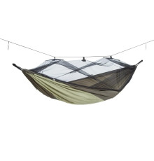 Гамак одномісний Amazonas з москітною сіткою Moskito-Traveller THERMO, 275 х 140 см - зелений