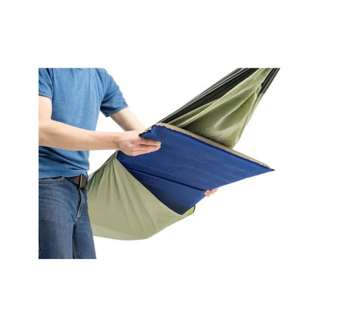 Гамак двомісний Amazonas Silk Traveller Thermo, 275 х 140 см - зелений Гамак двомісний Amazonas Silk Traveller Thermo, 275 х 140 см - зелений