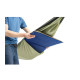 Гамак двомісний Amazonas Silk Traveller Thermo, 275 х 140 см - зелений