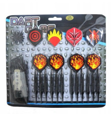 Дротики для дартсу MASTER Arrows 16 г (12 дротиків, 100 наконечників)