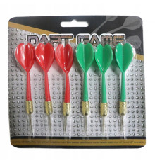 Дротики для дартсу MASTER Plated Brass - 6 шт