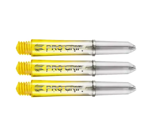 Наконечники для дротиків Shaft Target Pro Grip Vision Yellow Short – 3 шт