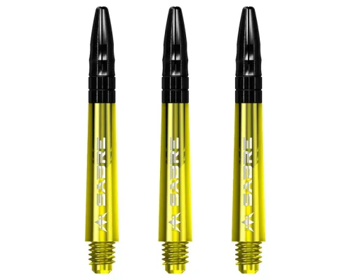 Наконечники для дротиків Shafts Mission Sabre Yellow Tweenie - 3 шт.