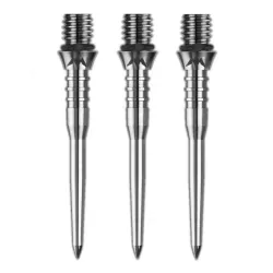Наконечники для дротиків Mission Titan Pro Ti Conversion Grooved Silver 30 мм – 3 шт