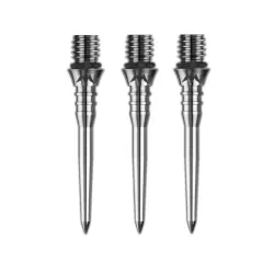 Наконечники для дротиків Mission Titan Pro Ti Conversion Grooved Silver 26 мм – 3 шт