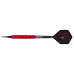 Дротики Unicorn Core Plus Rubberised Brass Red dart 3 шт.