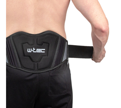 Поперековий пояс нирковий W-TEC Tourbelt - чорний/L