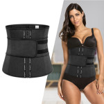 Фітнес корсет inSPORTline Corwaist - L - чорний