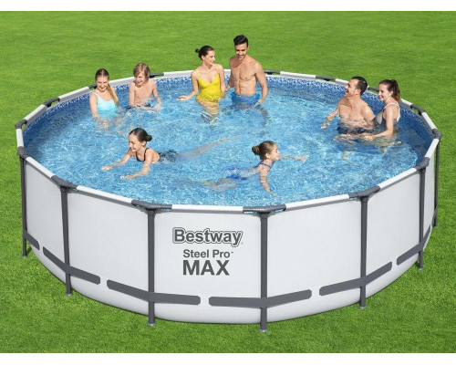 Басейн каркасний Bestway Steel Pro Max 488см 12в1 (5612Z)