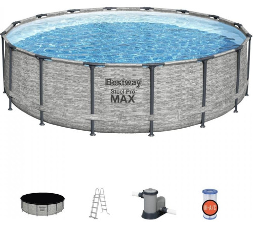 Басейн каркасний Bestway Steel Pro Max 427 см (5619E)