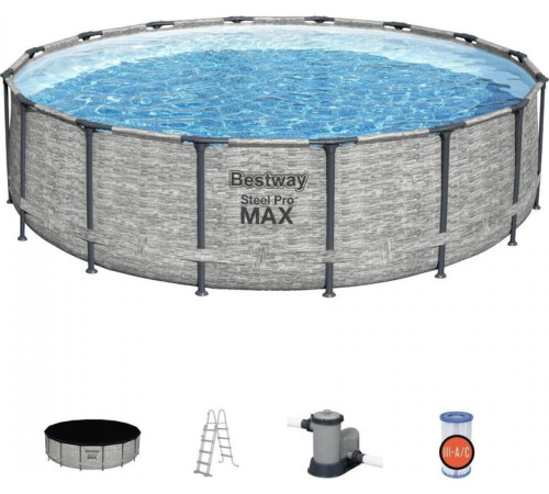 Басейн каркасний Bestway 5619E Steel Pro Max 427 см Басейн каркасний Bestway 5619E Steel Pro Max 427 см