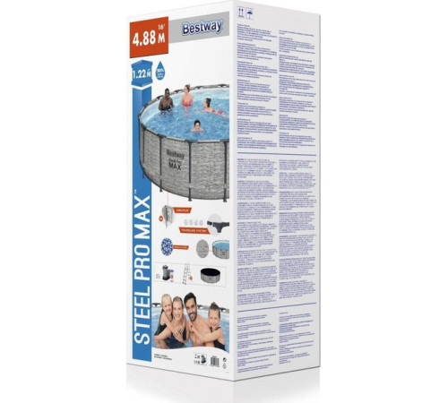 Басейн каркасний Bestway 5619E Steel Pro Max 427 см Басейн каркасний Bestway 5619E Steel Pro Max 427 см