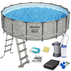 Басейн каркасний Bestway 5619E Steel Pro Max 427 см