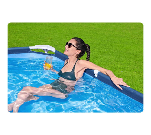 Басейн каркасний прямокутний 4в1 Bestway 56405N 400 x 211 x 81 см Басейн каркасний прямокутний 4в1 Bestway 56405N 400 x 211 x 81 см