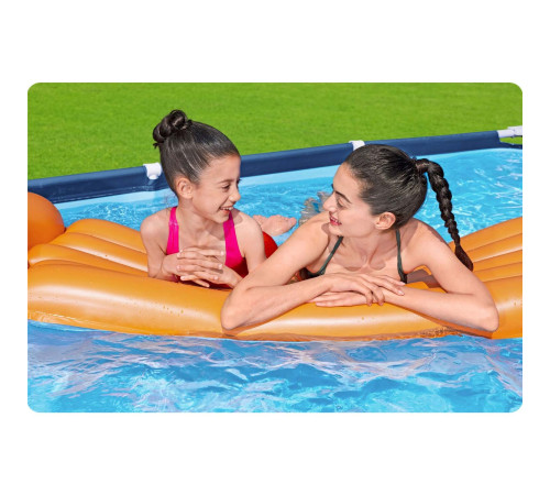 Басейн каркасний прямокутний 4в1 Bestway 56405N 400 x 211 x 81 см Басейн каркасний прямокутний 4в1 Bestway 56405N 400 x 211 x 81 см