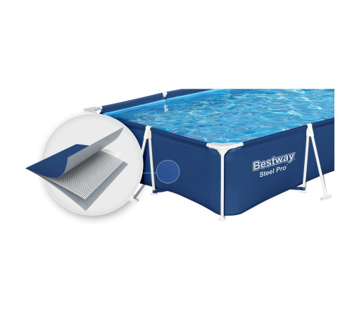 Басейн каркасний прямокутний 4в1 Bestway 56405N 400 x 211 x 81 см Басейн каркасний прямокутний 4в1 Bestway 56405N 400 x 211 x 81 см
