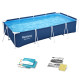Басейн каркасний прямокутний 4в1 Bestway 56405N 400 x 211 x 81 см