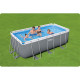Басейн каркасний прямокутний 17в1 Bestway 56456N 412x201x122 см