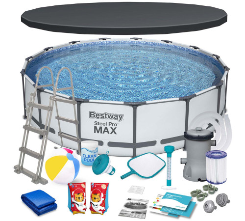 Басейн каркасний 18в1 Bestway 56488 457 x 107 см Басейн каркасний 18в1 Bestway 56488 457 x 107 см