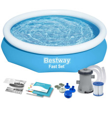 Басейн надувний дитячий Bestway 57450 244x61 см 