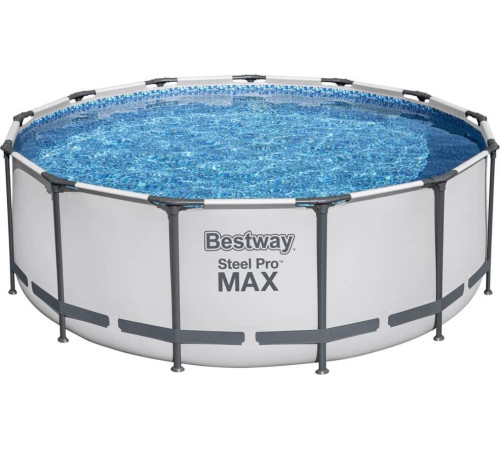 Садовий басейн Bestway Steel Pro MAX з аксесуарами, круглий, 396x122см