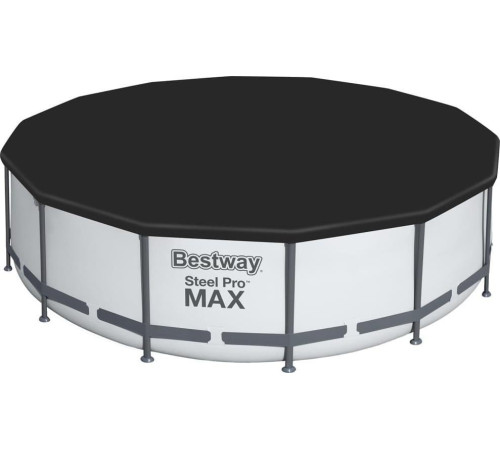 Садовий басейн Bestway Steel Pro MAX з аксесуарами, круглий, 396x122см