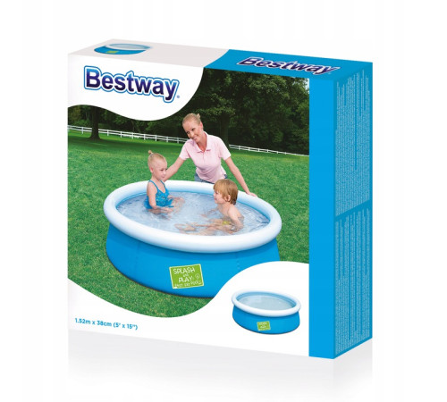 Басейн надувний Bestway 57241, 152 см Басейн надувний Bestway 57241, 152 см