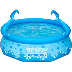 Басейн надувний Bestway Fish, 183 x 38 см