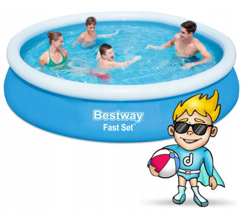 Басейн надувний 9в1 Bestway 57274, 366 см