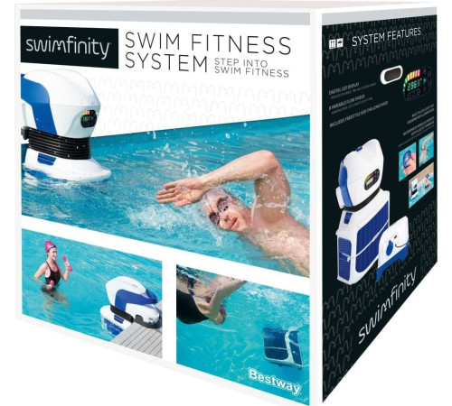 Фітнес-система для плавання Bestway Counterflow Swimfinity