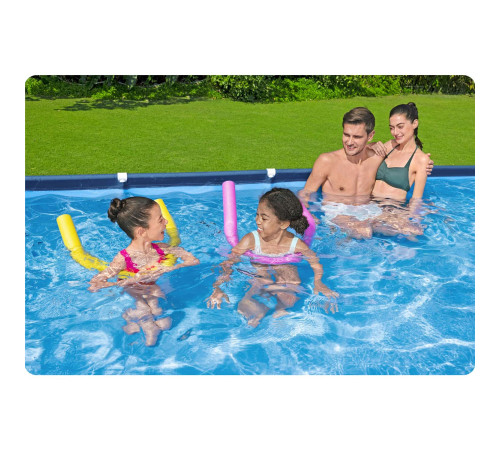 Басейн каркасний прямокутний 15в1 Bestway 56405N 400 x 211 x 81 см Басейн каркасний прямокутний 15в1 Bestway 56405N 400 x 211 x 81 см