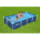 Басейн каркасний прямокутний 15в1 Bestway 56405N 400 x 211 x 81 см