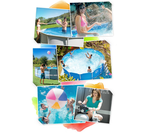 Басейн каркасний 8в1 Intex 26378, 975 x 488 x 132 см Басейн каркасний 8в1 Intex 26378, 975 x 488 x 132 см