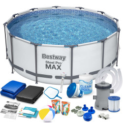 Басейн каркасний 17в1 Bestway 56595, 427 x 84 см 