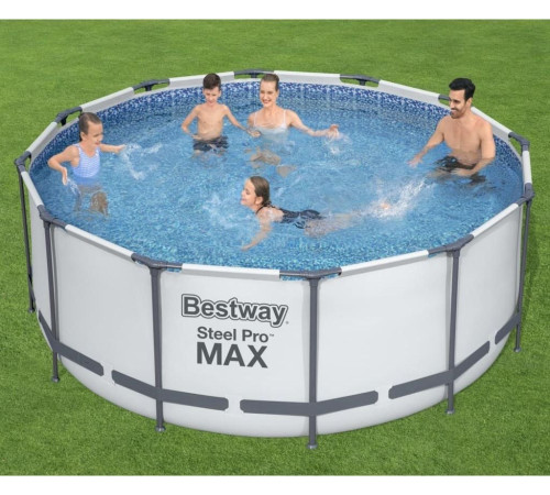 Басейн каркасний Bestway Steel Pro MAX 366см (92833) - білий