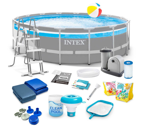 Басейн каркасний 17в1 INTEX 26730, 488 х 122 см Басейн каркасний 17в1 INTEX 26730, 488 х 122 см