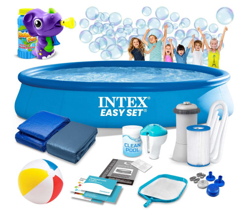 Басейн надувний 15в1 Intex 28158, 457 х 84 см Басейн надувний 15в1 Intex 28158, 457 х 84 см