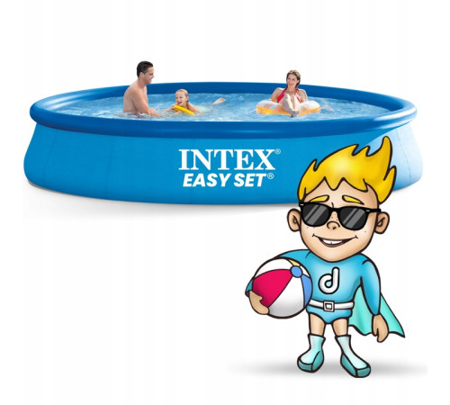 Басейн надувний 15в1 Intex 28158, 457 х 84 см Басейн надувний 15в1 Intex 28158, 457 х 84 см