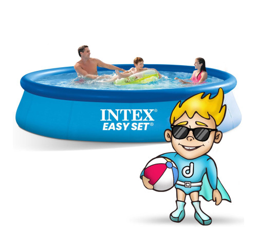 Садовий дитячий басейн 2в1 396 x 84 см INTEX 28143