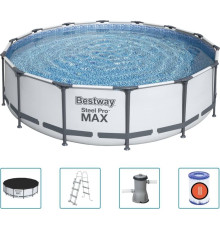 Басейн на стійках Bestway Steel Pro Max 427см 5в1 (56950)