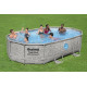 Басейн Power Steel Swim Vista з вікном 488x305x107 16x10FT BESTWAY 6in1 + пісочний насос