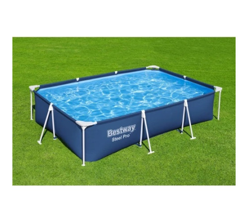 Басейн каркасний прямокутний Bestway Steel Pro Frame, 300 x 201 x 66 см Басейн каркасний прямокутний Bestway Steel Pro Frame, 300 x 201 x 66 см