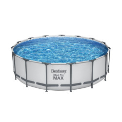 Басейн каркасний 5в1 BESTWAY Steel Pro MAX 457 x 122 см + аксесуари