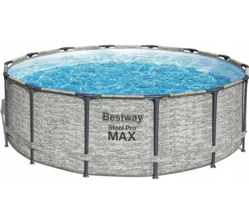 Басейн каркасний Bestway 5619d, 427 x 122 см - сірий Басейн каркасний Bestway 5619d, 427 x 122 см - сірий