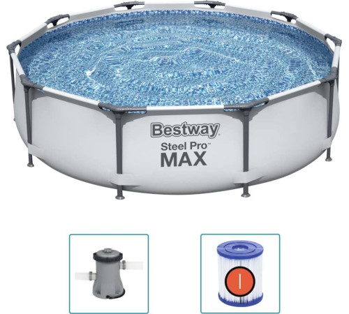 Басейн каркасний Bestway Steel Pro Max 305см 3в1 (56408)